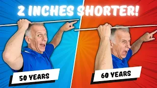 Are You Getting Shorter With Age? 3 Biggest Causes (Immediate Reversal Possible?)