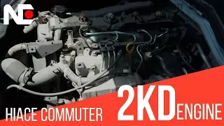 2KD Engine Hiace Commuter