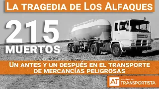 ACCIDENTE LOS ALFAQUES: La tragedia que cambió la Normativa del Transporte Mercancías Peligrosas TPC