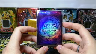 SLEEVES GALORE! Reviewing Loads Of Different Yu-Gi-Oh! Sleeves! (Fusion, Yugi, Kaiba, etc.)