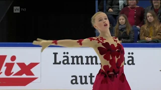 Eva Lotta KIIBUS. Finlandia trophy 2019, FS