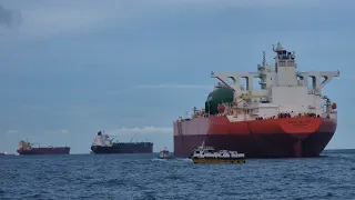 TANKER ES RIGHT FLAG MONROVIA | SHIPSPOTTING | SHIPS | SOUND OF OCEAN | RELAXING | INSOMNIA SLEEP