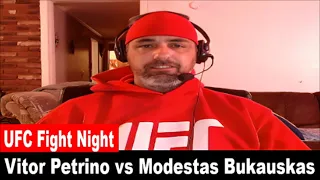 UFC Fight Night: Vitor Petrino vs Modestas Bukauskas PREDICTION
