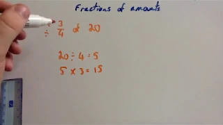 Fractions of Amounts - Corbettmaths