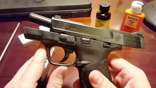 Cleaning a Smith & Wesson M&P Shield 9mm