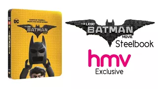 Lego Batman Movie Steelbook Review (HMV Exclusive)