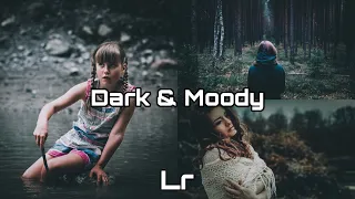 How to Edit Moody Dark Like Horror Movies | Lightroom presets