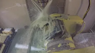 5-Axis Milling of Pneumatic Manifold With Many Fluid Passages