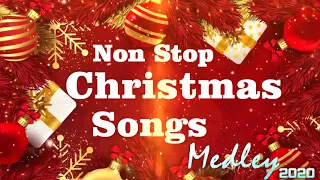 Non Stop Christmas Songs Medley - Christmas Songs Hits - Top 100 Christmas Nonstop Songs 2020