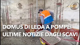 Pompei, ultime scoperte dagli scavi della Casa di Leda