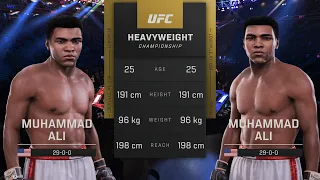 Muhammad Ali Vs Muhammad Ali UFC Heavyweight Championship