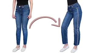 A sewing trick how to upsize jeans if you gained a little weight!