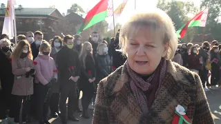 2021-10-19 г. Брест. Закрытие 3-го трудового семестра в БрГУ им. Пушкина. Новости на Буг-ТВ. #бугтв