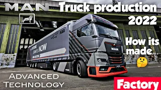 🟠MAN truck factory production #man #mantrucks #howitsmade