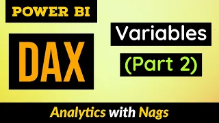 Variables (Part 2) in Power BI DAX Tutorial (34/50)