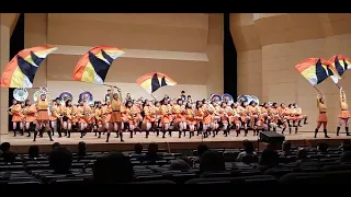 京都橘高校吹奏楽部　「心の絆コンサート /白鳥学区「防災講演会」と「心の絆コンサート」マーチングステージ/2021／12／27/名古屋国際会議場センチュリーホール