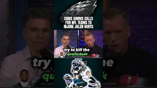 Chris Simms Calls For NFL teams To INJURE JALEN HURTS! 😲 Philadelphia Eagles must protect him