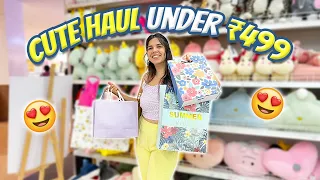 Cute Stationery & Home Decor Haul under ₹499! | Heli Ved