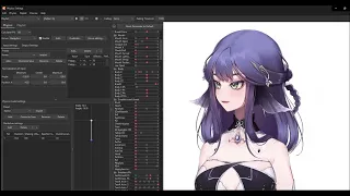 Live2D Physics for Theia