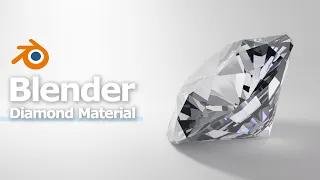 How to make Blender Diamond Material and Render Setup
