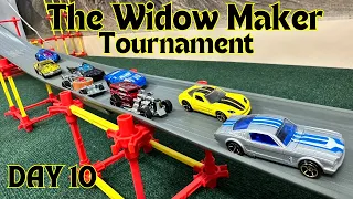 DIECAST CARS RACING | WIDOW MAKER TOURNAMENT |  DAY 10