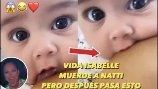 La Hija De Natti Natasha Vida Isabelle Muerde A Su Mamá y Pasa Esto 😱