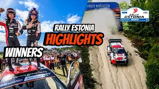 The Best Of Rally Estonia 2023 - Highlights || Action, Pure sound and maximum Attack