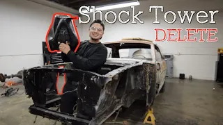 Shock Tower Removal | Mustang ii Prep