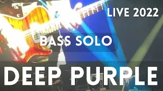 Deep Purple Solo Bass Guitar Live in Sofia (2022)