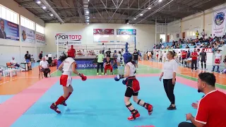 Kula İller Arası Kick Boks Turnuvası Yıldızlar Kick Light ESMANUR ONGUN 3. Maçı 🔵