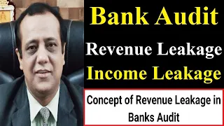 Revenue Leakage / Income Leakage in Banks | Concept of Revenue Leakage in Bank's Audit | Bank Audit