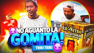 SE COME LA GOMITA MÁS PICANTE 🌶️ A @TrikiTrikiOficial // no pudo con tanto 😂