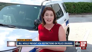 FL bill would prevent HOA restrictions on police cruisers