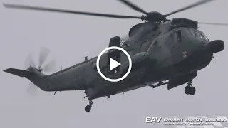 Westland Sea King Mk.41 - German Navy 89+55 - flyby at Nordholz Naval Air Base |SAR-Meet23|