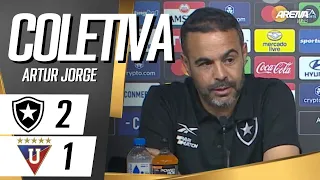 COLETIVA ARTUR JORGE | AO VIVO | Botafogo 2 x 1 LDU - Conmebol Libertadores 2024