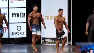 Andrei deiu man's physique posing Mr Olympia 2020