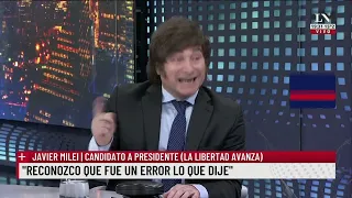 Javier Milei: "No tengo asperger, fui a EE.UU a pasar Shabat con amigos"