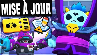 TOUT LES CHANGEMENTS de LA MISE à JOUR (SKINS, NOUVEAUX GADGETS, ÉQUILIBRAGE...) - BRAWL STARS FR