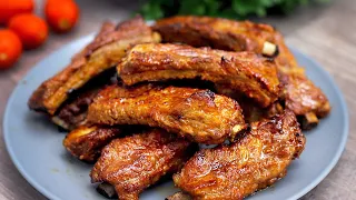 The best pork ribs! Soft and very tasty ribs in the oven!