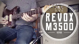 1970s Revox M3500 mic demo on electric guitar (Beyerdynamic M201). The Backline Demos (Ep.10)