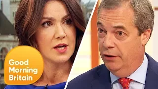 Nigel Farage Says He Supports the Fish Dump Brexit Protest | Good Morning Britain