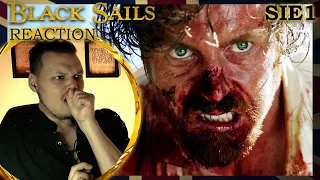 Black Sails S1E1 "I" *Hello Captain Flint!* - First time watching reaction