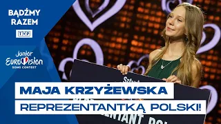 Maja Krzyżewska REPREZENTANTKĄ POLSKI na Eurowizji Junior 2023!
