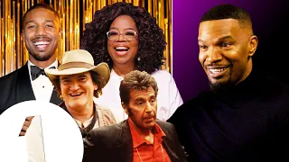 Jamie Foxx's All-Star Impressions, from Oprah and Al Pacino to Quentin Tarantino and more.