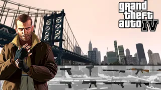 Как открыть оружие в GTA 4.