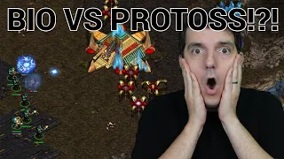 StarCraft 1: MARINE MEDIC VS PROTOSS!!! - Scan vs Ruin | MoonLight Proleague