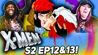 GAMBIT & ROGUE KISS!!! 😱 X-Men The Animated Series! SEASON 2 FINALE REACTION!!