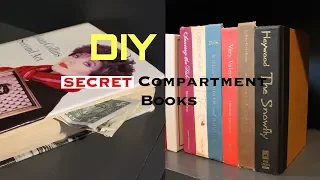 Diy Book Secret Compartments Hiding Spot / TheAntonioWay