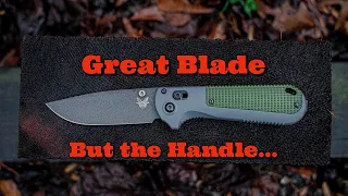 The Blade is Great, but the Handle... | Benchmade Redoubt Review