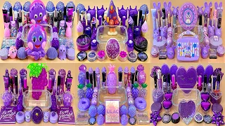 6 in 1 Video BEST of COLLECTION PURPLE SLIME #27. 💜💜💜 💯% Satisfying Slime Video 1080p.